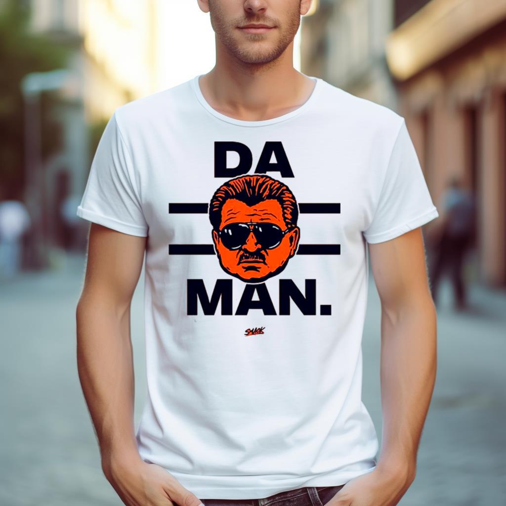 Da Man For Chicago Football Fans Shirt
