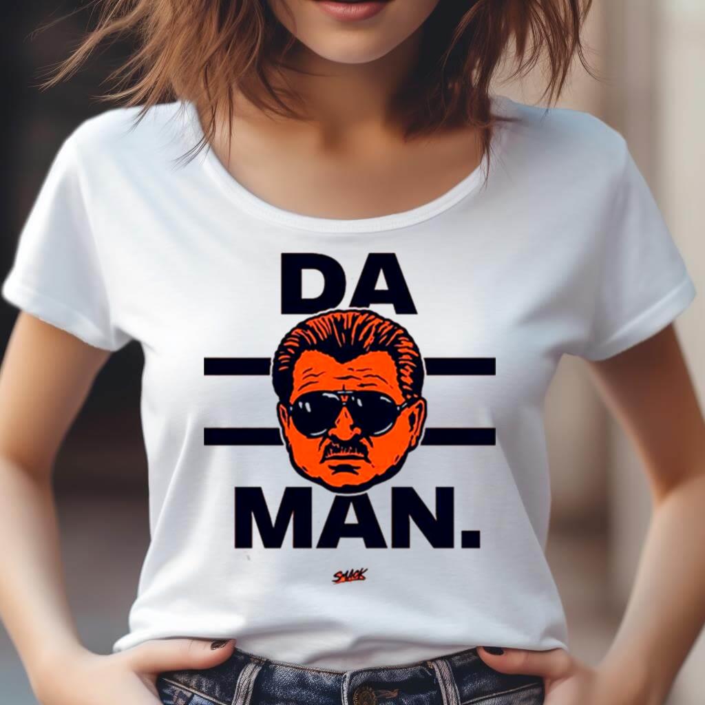 Da Man For Chicago Football Fans Shirt Da Man For Chicago Football Fans Shirt