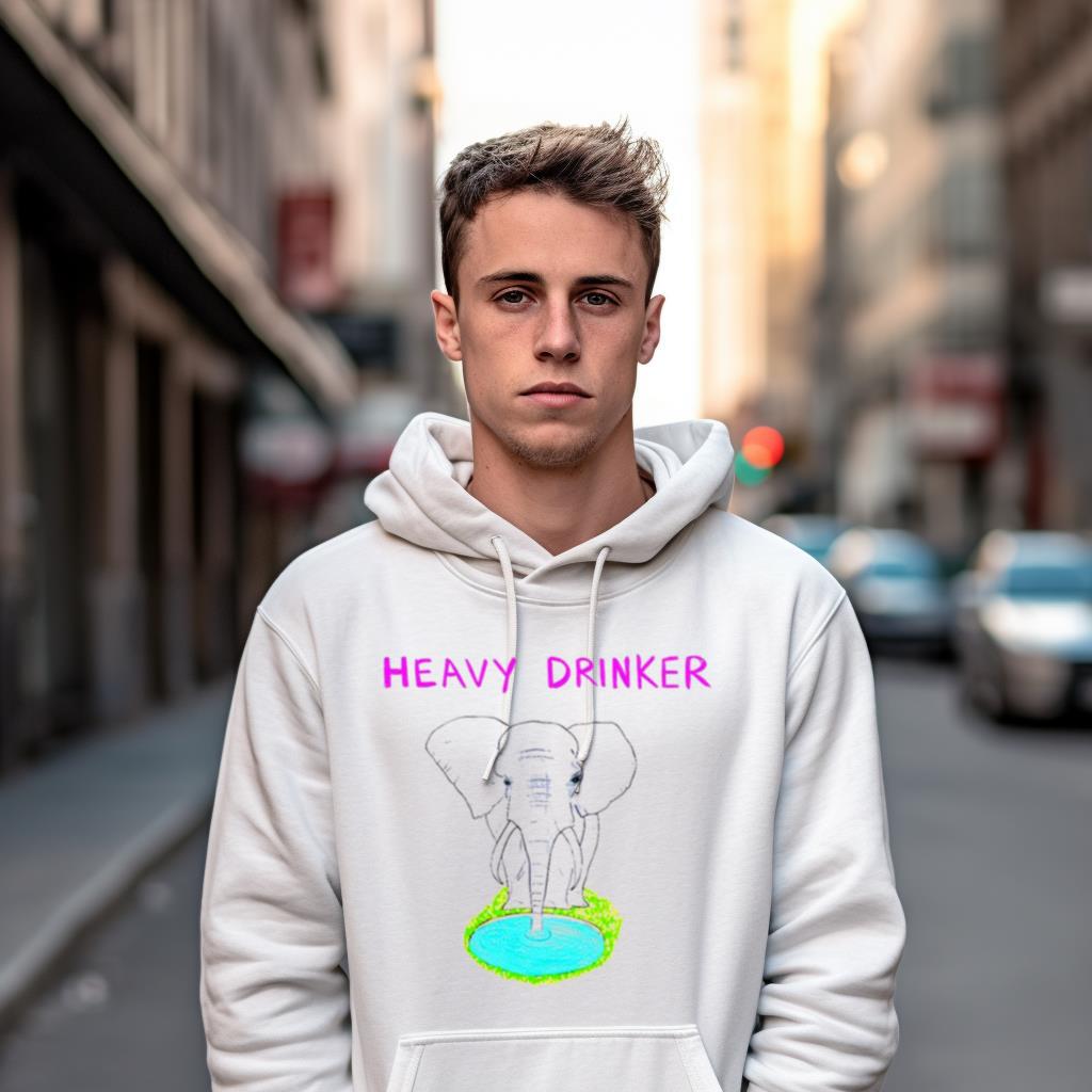 Dave Portnoy Wearing Heavy Drinker T Shirt Dave Portnoy Wearing Heavy Drinker T Shirt