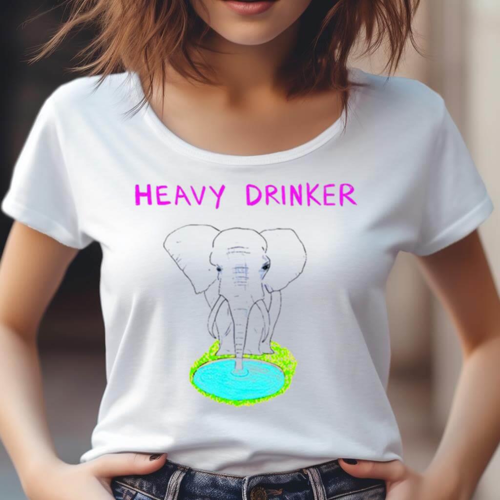 Dave Portnoy Wearing Heavy Drinker T Shirt Dave Portnoy Wearing Heavy Drinker T Shirt