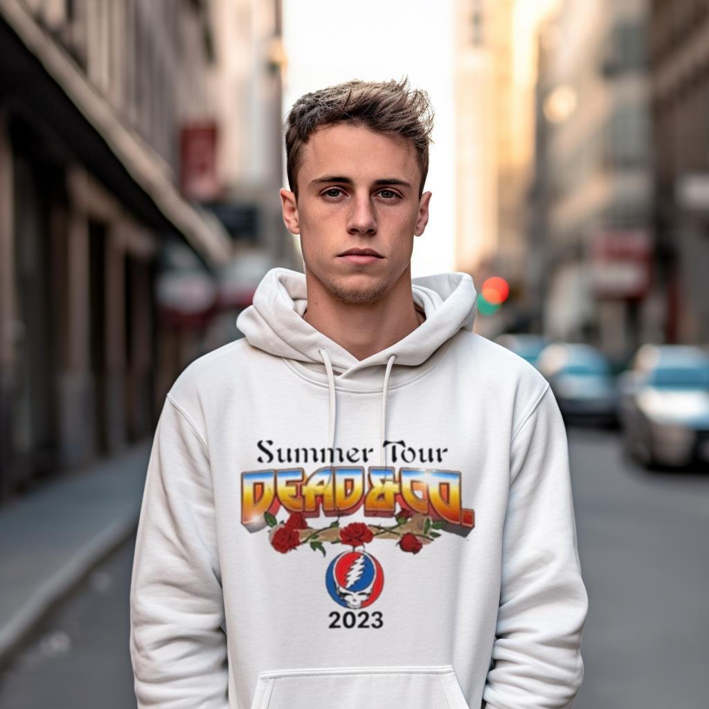 Dead Company The Final Tour Giant Rose Shirt Dead Company The Final Tour Giant Rose Shirt