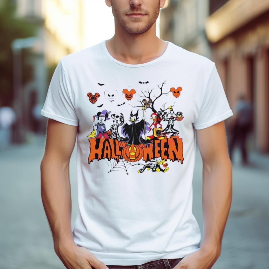 Disney Halloween Mickey And Friend Villain Shirt