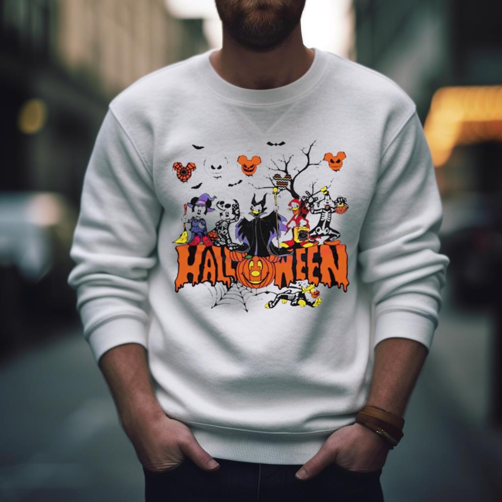 Disney Halloween Mickey And Friend Villain Shirt
