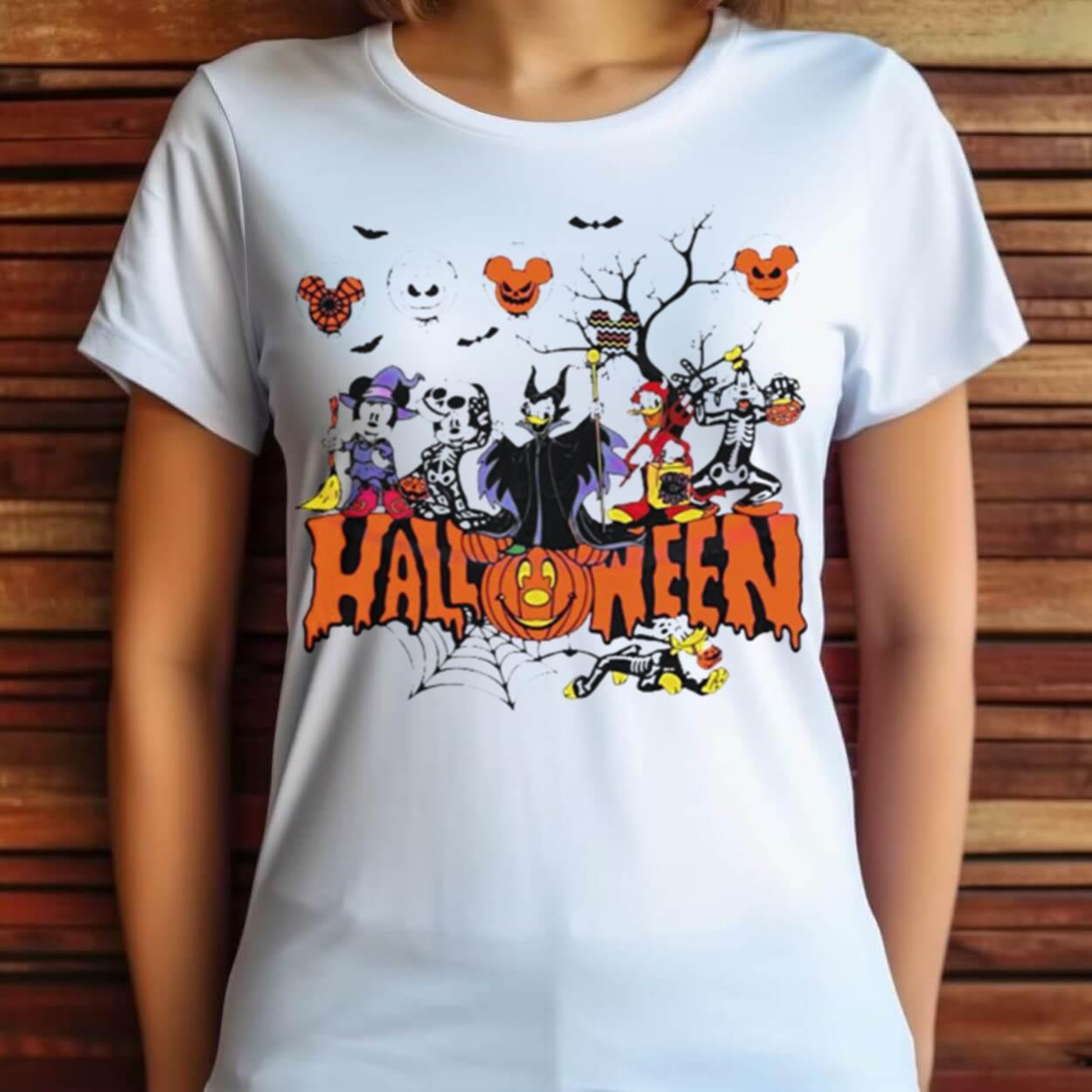 Disney Halloween Mickey And Friend Villain Shirt Disney Halloween Mickey And Friend Villain Shirt