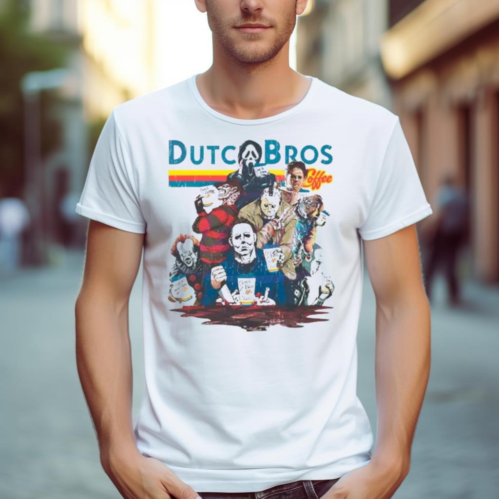 Dutch Bros Coffee Top Killers Halloween Shirt