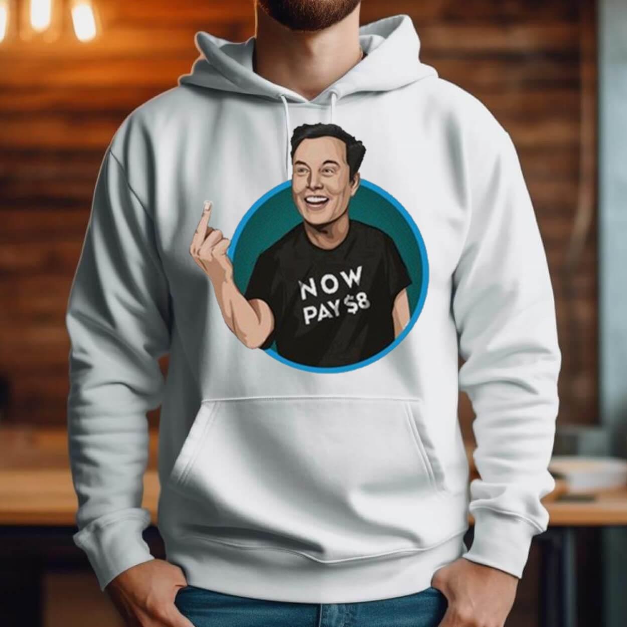 Elon Musk Now Pay $8 Shirt Elon Musk Now Pay $8 Shirt