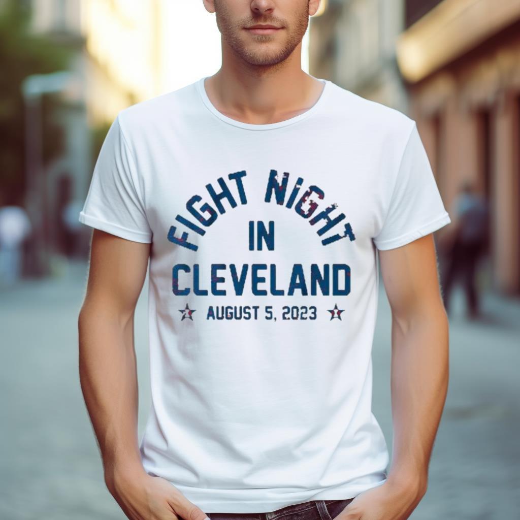 Fight Night In Cleveland 2023 Shirt