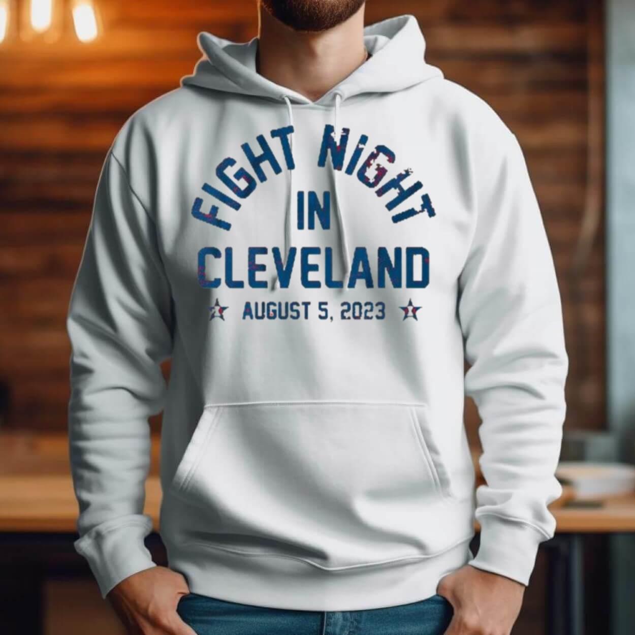 Fight Night In Cleveland 2023 Shirt Fight Night In Cleveland 2023 Shirt