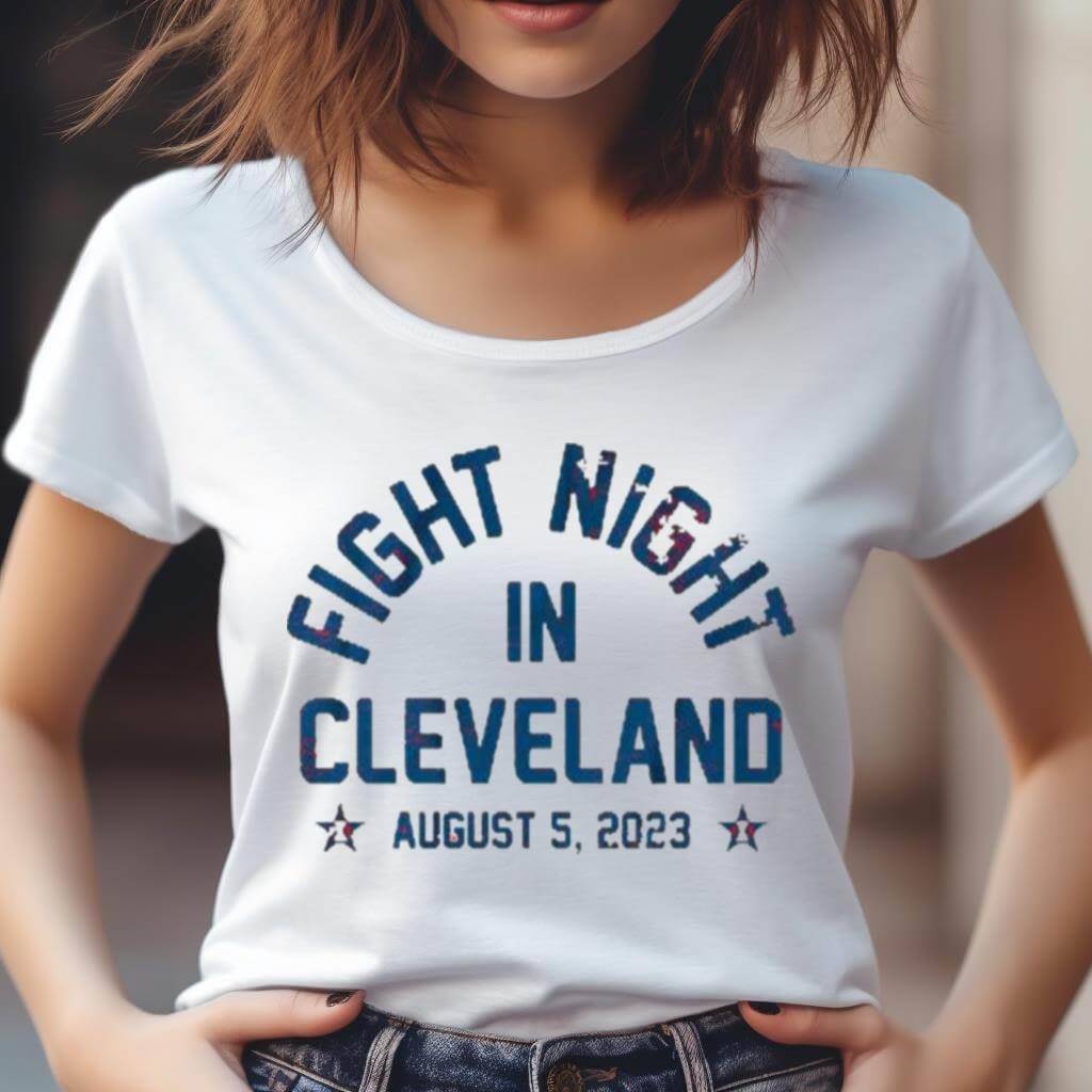 Fight Night In Cleveland 2023 Shirt Fight Night In Cleveland 2023 Shirt
