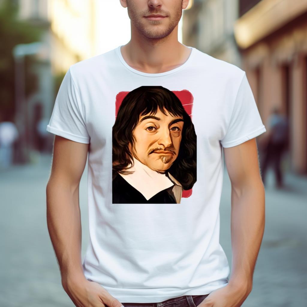 French Philosopher Ren� Descartes Illustration Shirt