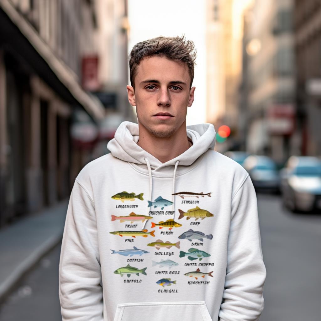Freshwater Fish 100 Different Types Shirt Freshwater Fish 100 Different Types Shirt