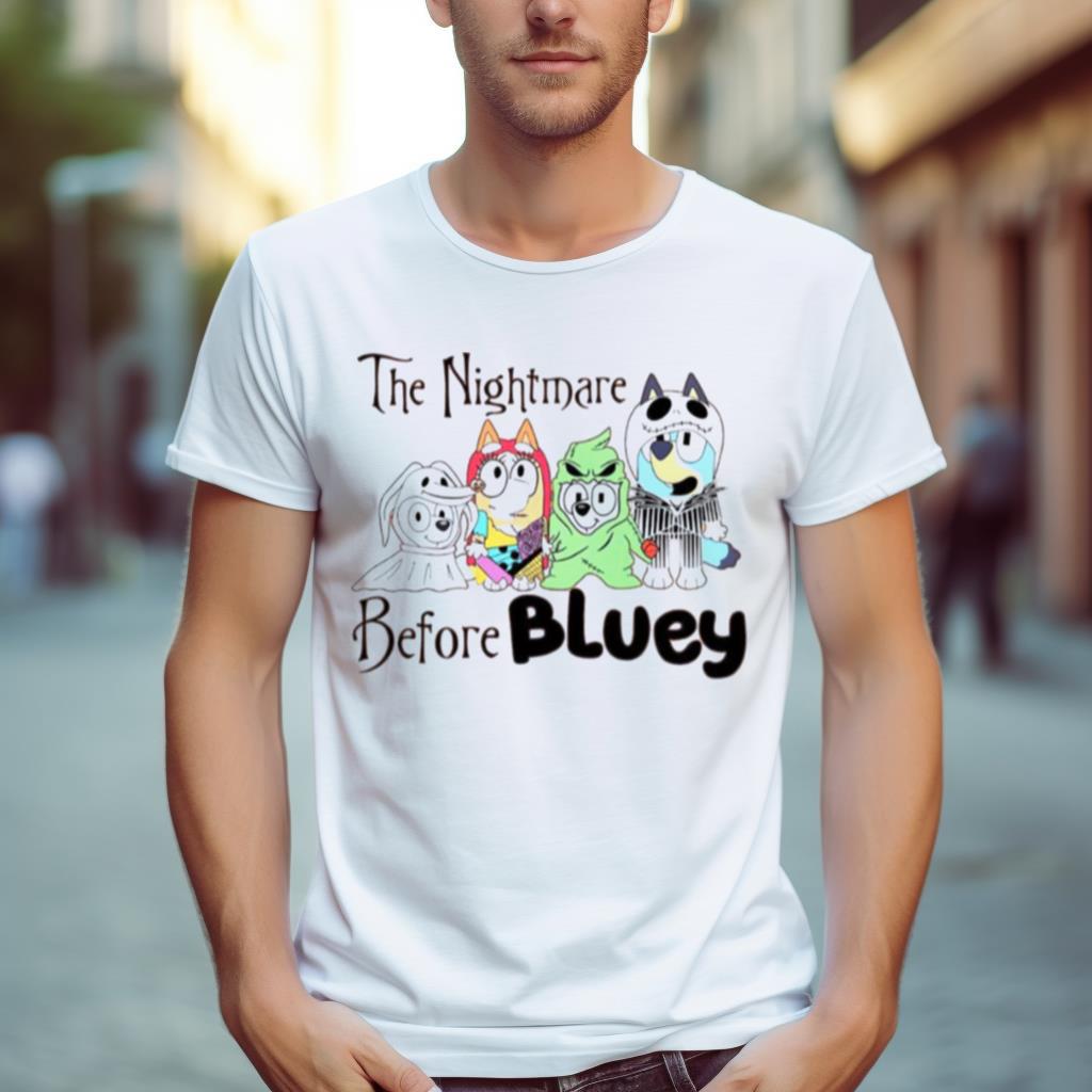 Halloween The Nightmare Before Bluey Shirt
