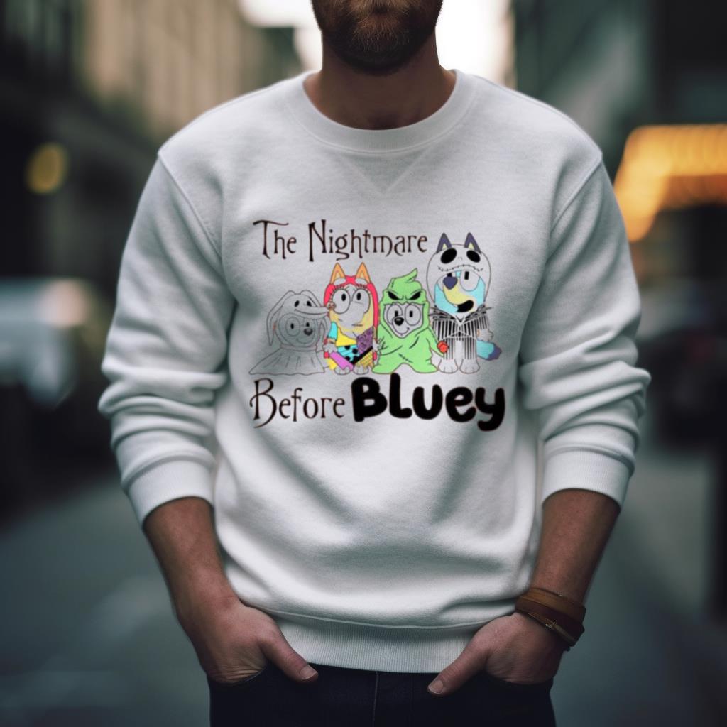 Halloween The Nightmare Before Bluey Shirt