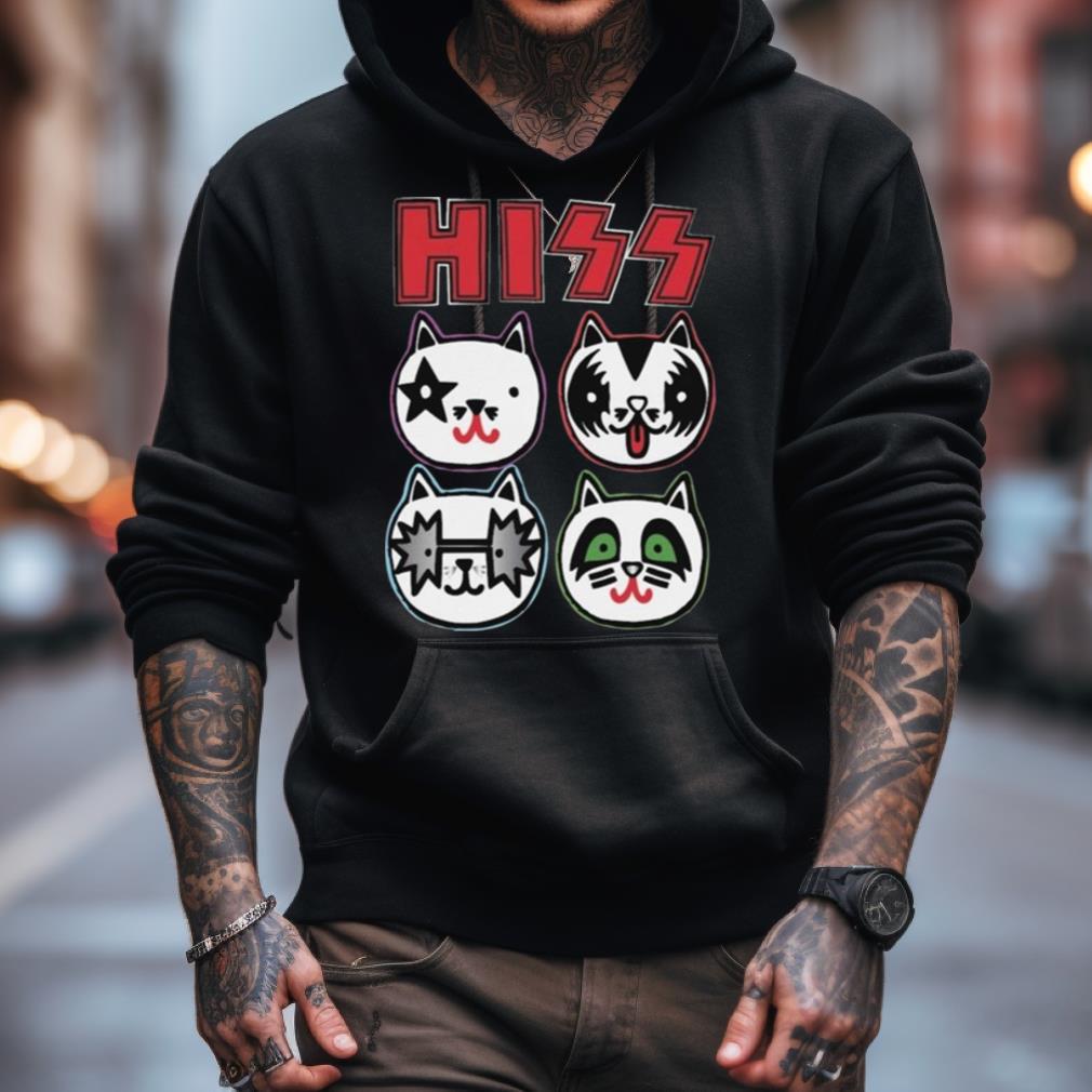 Hiss Kiss Cat Owner Rocker 2023 T Shirt Hiss Kiss Cat Owner Rocker 2023 T Shirt