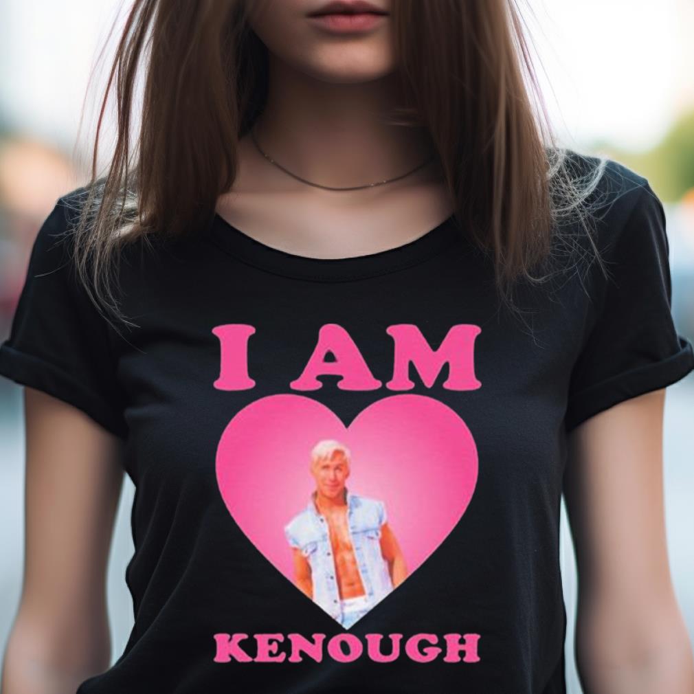 Ryan Gosling T-shirt I Am Kenough Merch Vintage Crewneck Short Sleeve  Cotton Tee Women Men's Tshirt 2023 New Funny Clothes