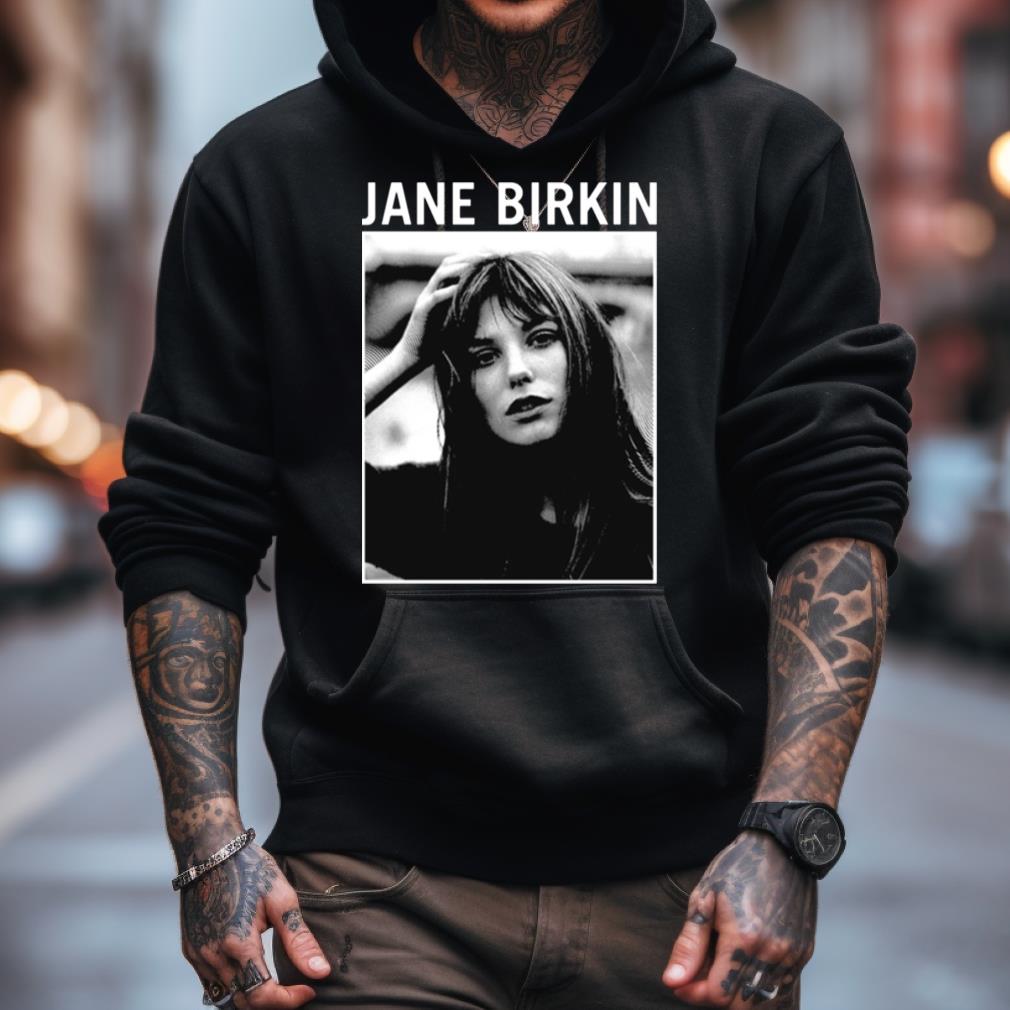 Jane Birkin Merch Black And White Shirt Jane Birkin Merch Black And White Shirt