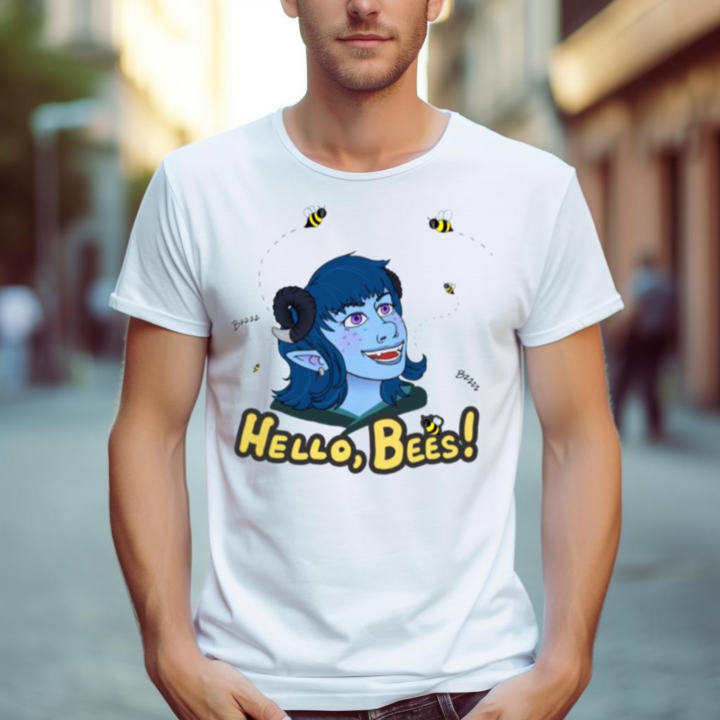 Jester Hello Bees Dragon Friends Shirt
