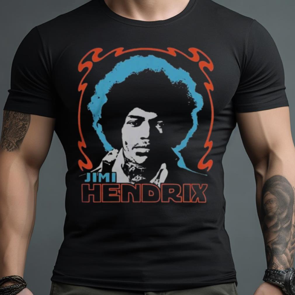Jimi Hendrix Tri Color Jimi T Shirt