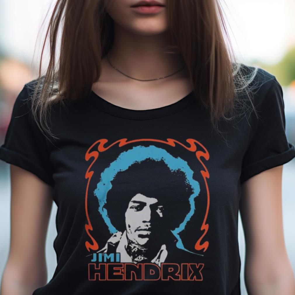Jimi Hendrix Tri Color Jimi T Shirt Jimi Hendrix Tri Color Jimi T Shirt