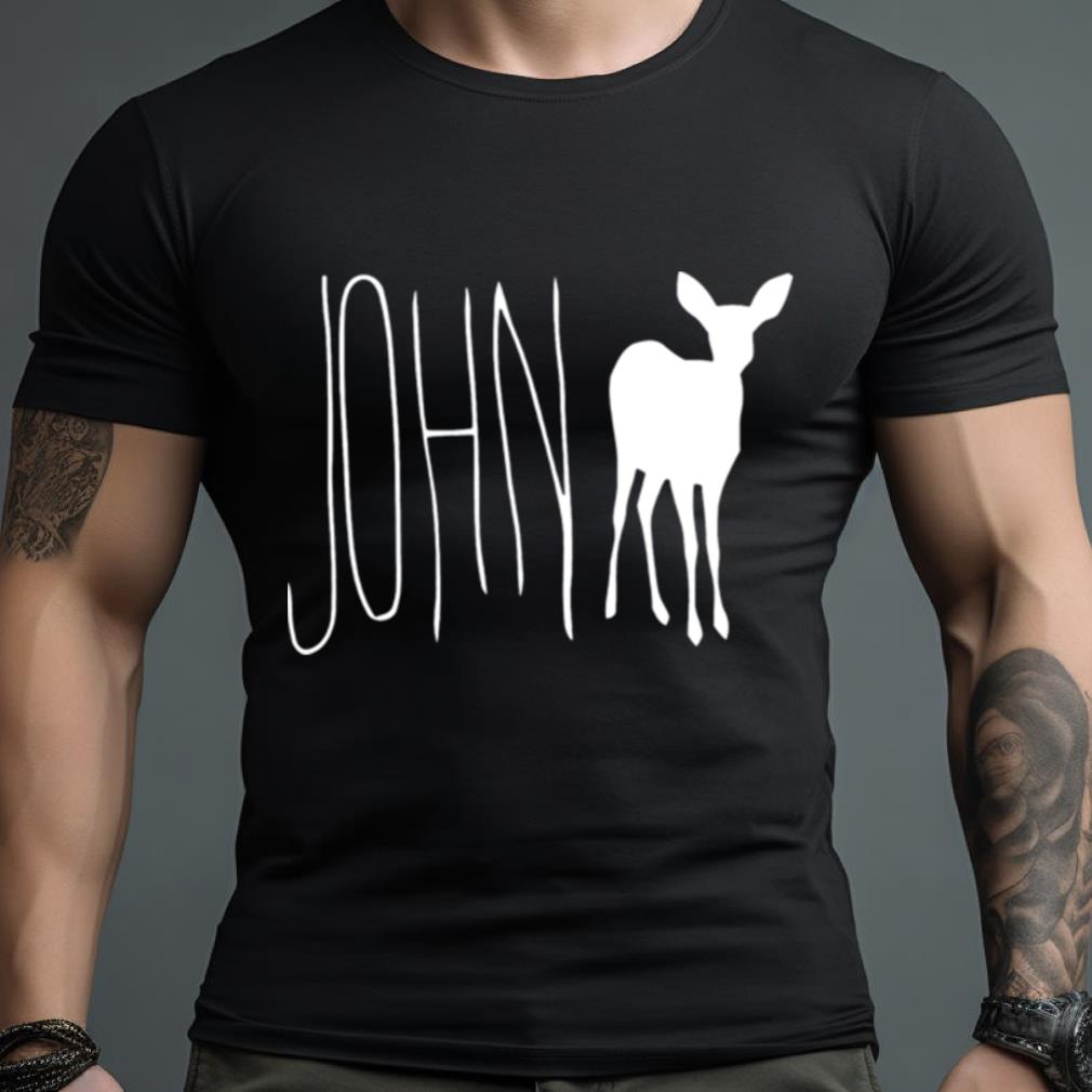 John Doe White Logo Shirt