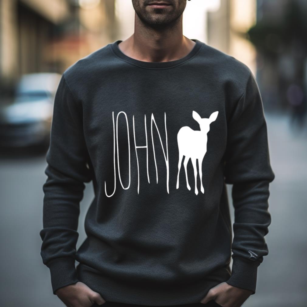 John Doe White Logo Shirt