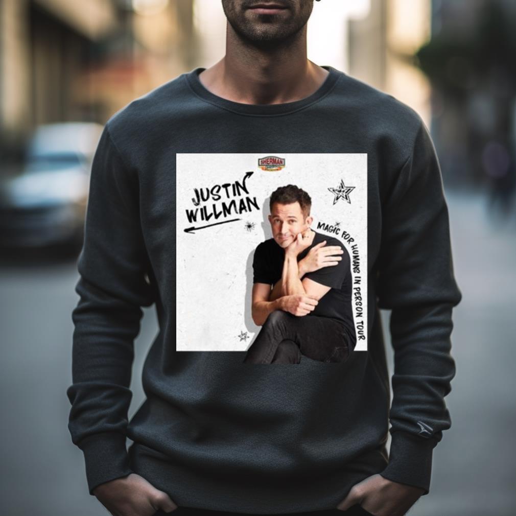 Justin Willman Magic For Humans In Person Tour Saturday August 12 2023 Shirt