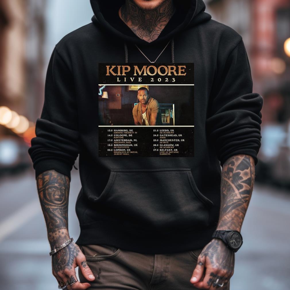 Kip Moore Tour Dates 2023 Vintage Shirt Kip Moore Tour Dates 2023 Vintage Shirt