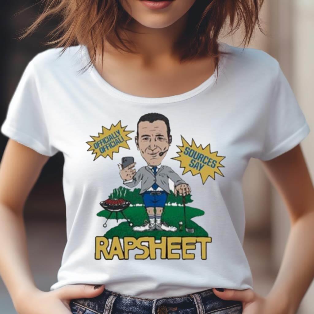Kyle T Ian Rapoport Rapsheet Shirt Kyle T Ian Rapoport Rapsheet Shirt