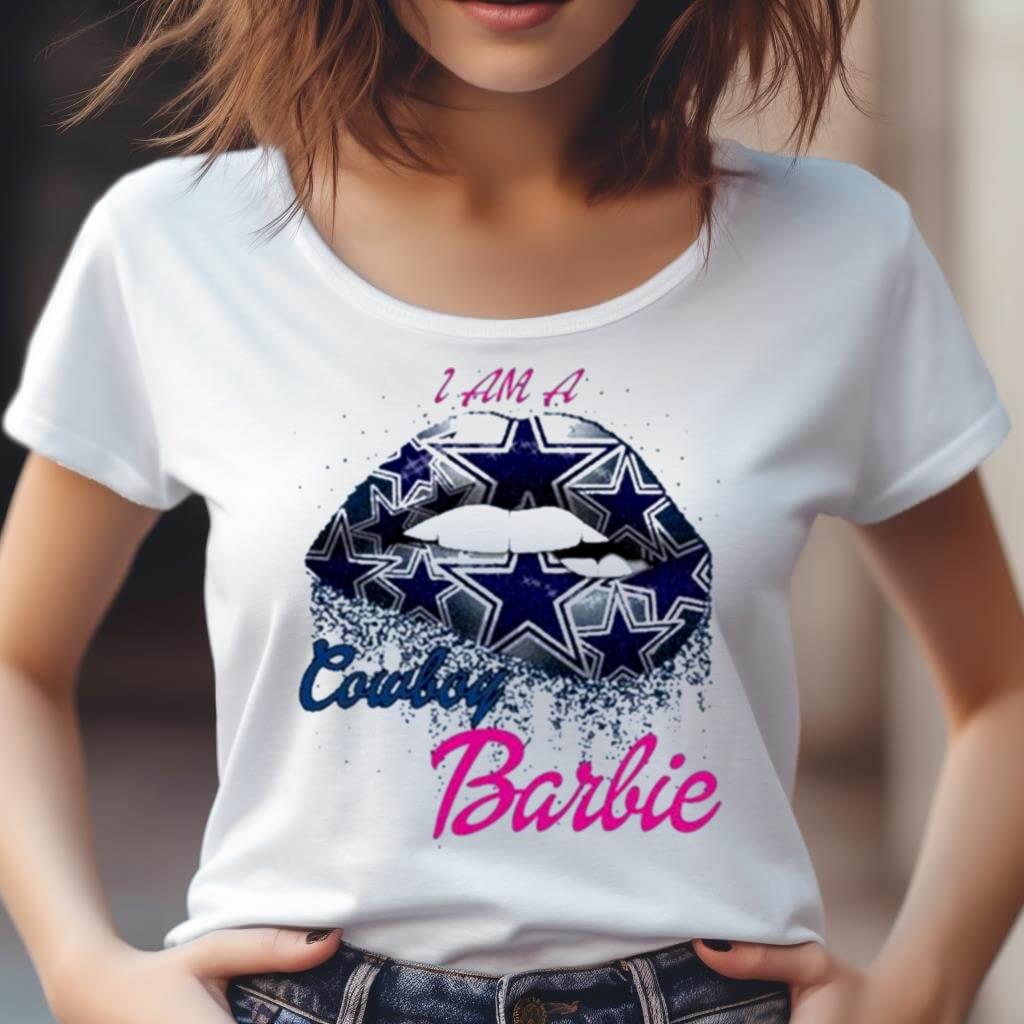 Lip Dallas Cowboys Barbie 2023 Shirt - Limotees