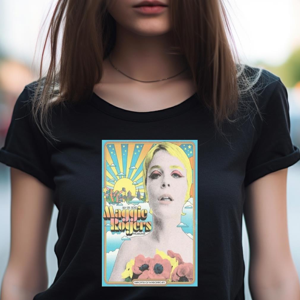 Maggie Rogers 29 July Event Philadelphia 2023 Poster Shirt Maggie Rogers 29 July Event Philadelphia 2023 Poster Shirt