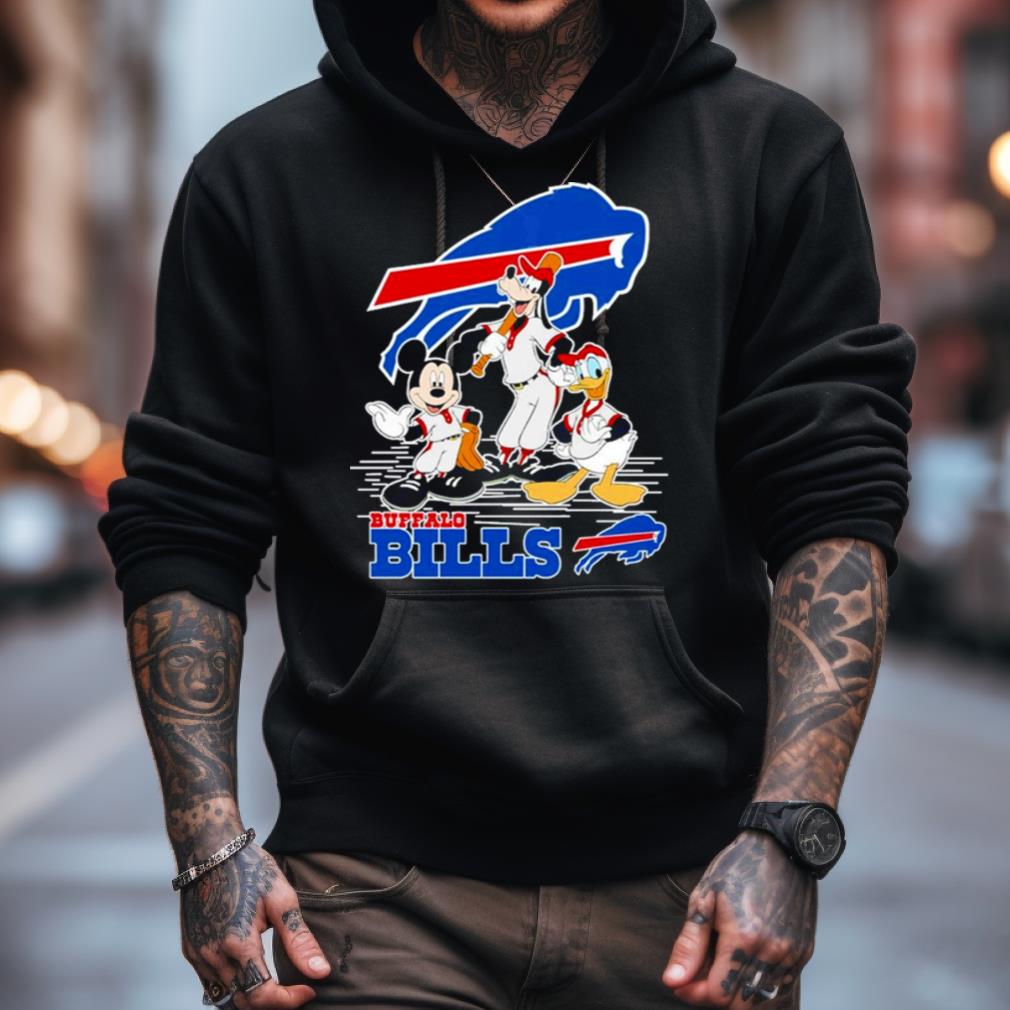 Mickey Mouse Cartoon Characters Buffalo Bills Baseball 2023 Shirt