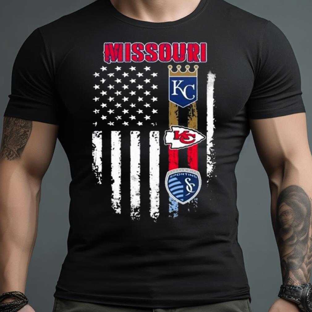 Missouri City Of Champion Sports American Flag 2023 Shirt