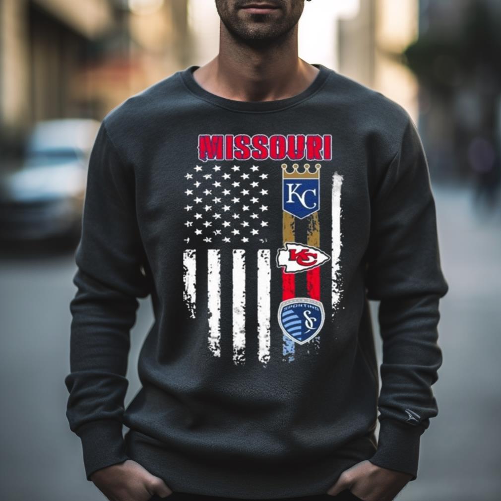 Missouri City Of Champion Sports American Flag 2023 Shirt