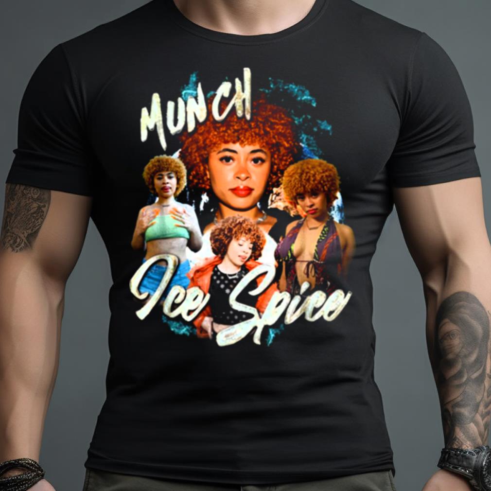 Munch Ice Spice Vintage Ice Spice 90S Hip Hop T Shirt