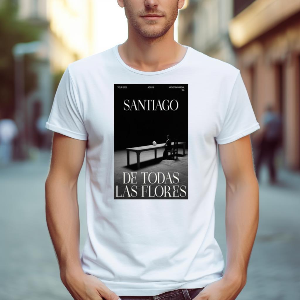 Natalia Lafourcade Santiago Chile August 16 2023 Poster Shirt