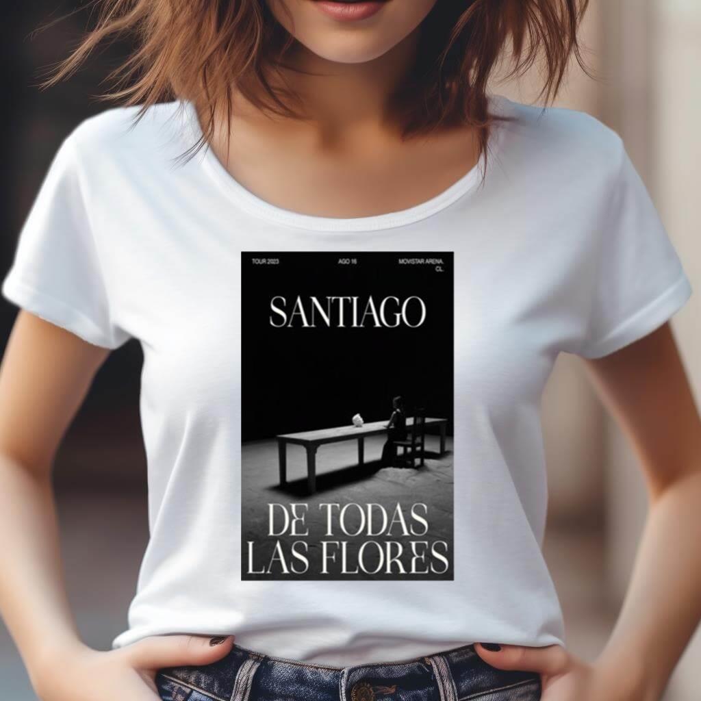 Natalia Lafourcade Santiago Chile August 16 2023 Poster Shirt Natalia Lafourcade Santiago Chile August 16 2023 Poster Shirt