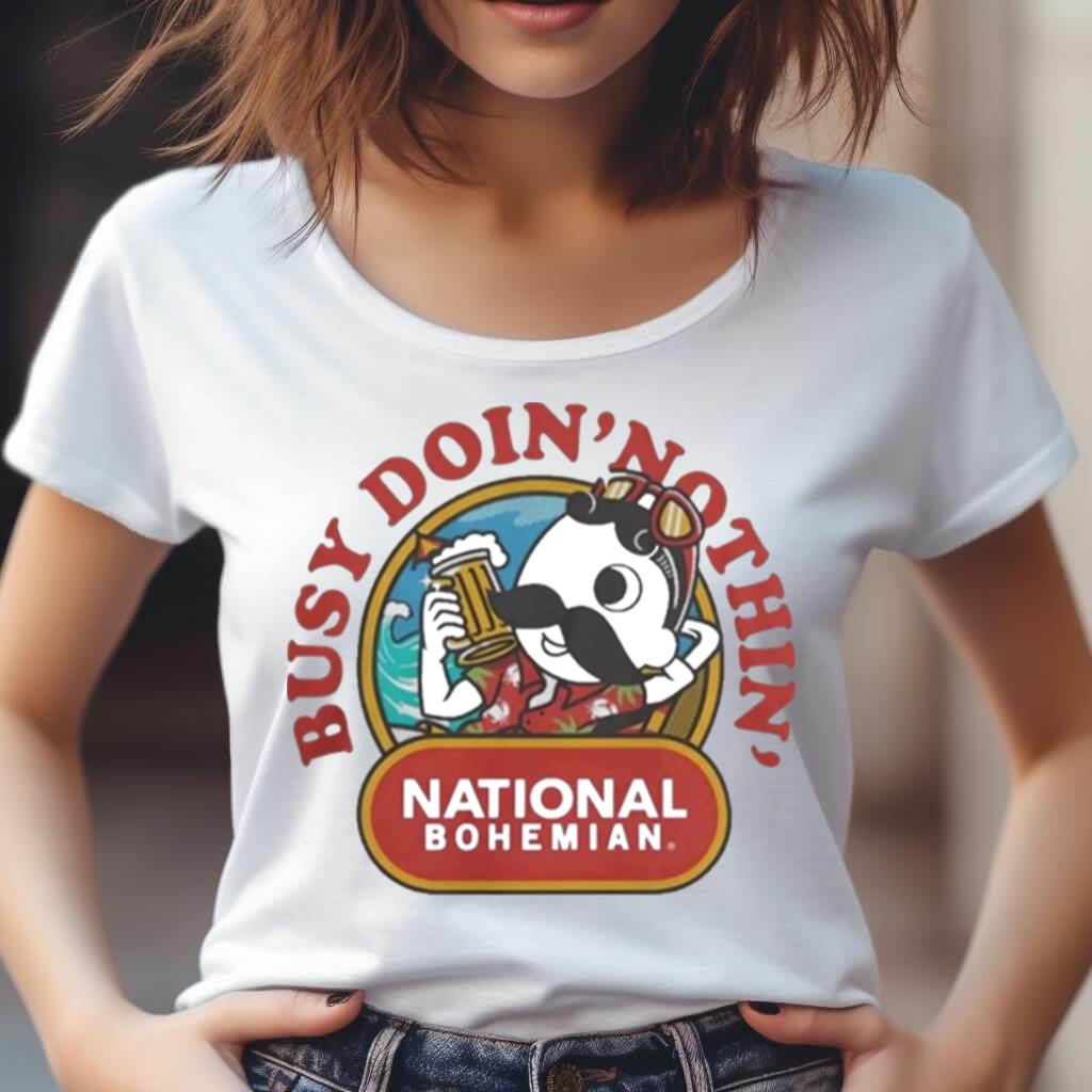 National Bohemian Doin Nothin Shirt National Bohemian Doin Nothin Shirt