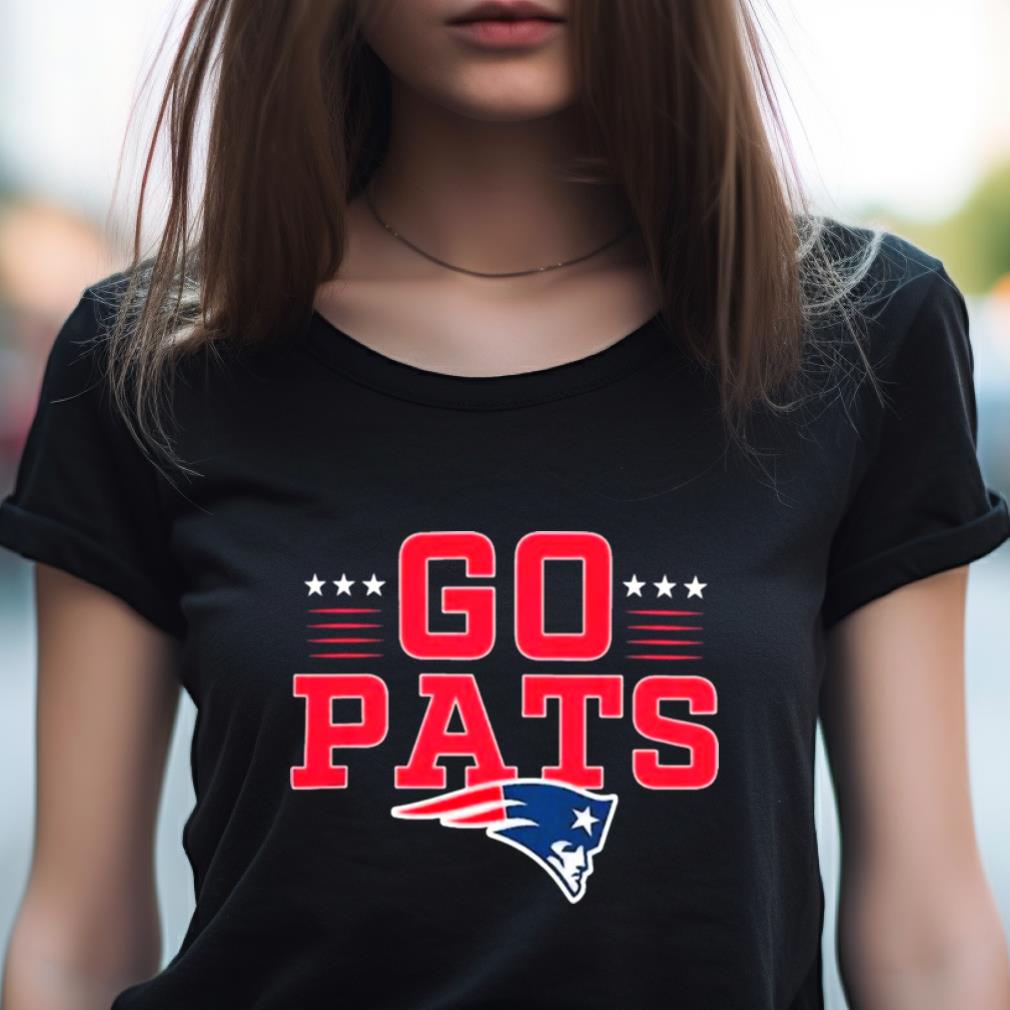 New England Patriots Go Pats Profile Big & Tall Two Sided Shirt New England Patriots Go Pats Profile Big & Tall Two Sided Shirt