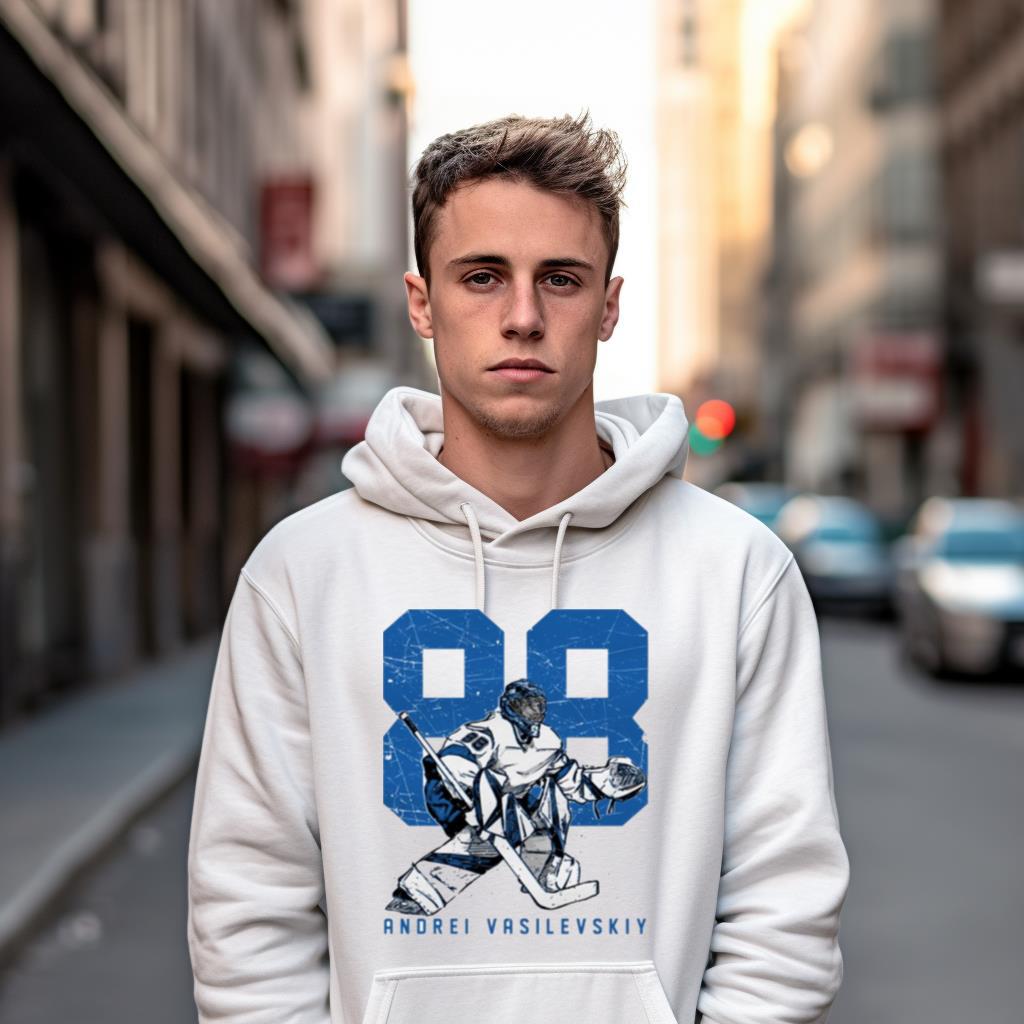Number 88 Andrei Vasilevskiy Retro Shirt Number 88 Andrei Vasilevskiy Retro Shirt