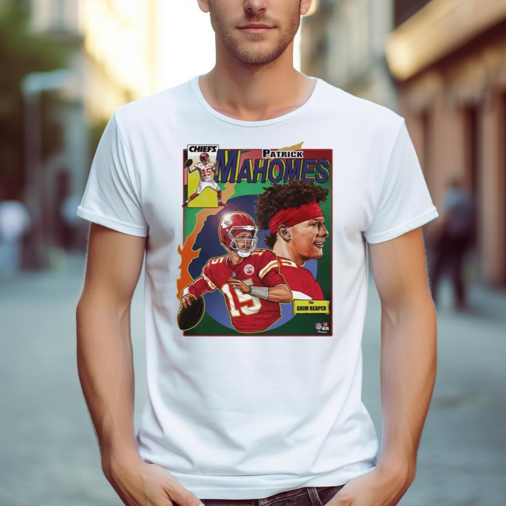 Official Patrick Mahomes KC Chiefs Grim Reaper Unisex Shirt - Hersmiles