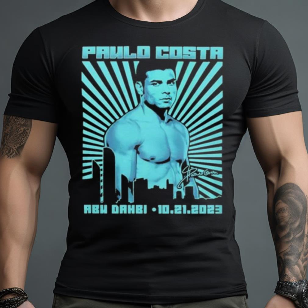Paulo Costa Merch Paulo Costa Event Shirt