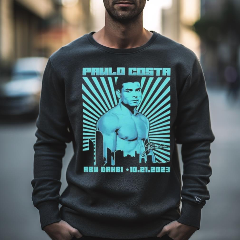 Paulo Costa Merch Paulo Costa Event Shirt