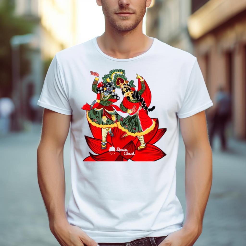 Peacock Dance By Radha Krishna Shirt