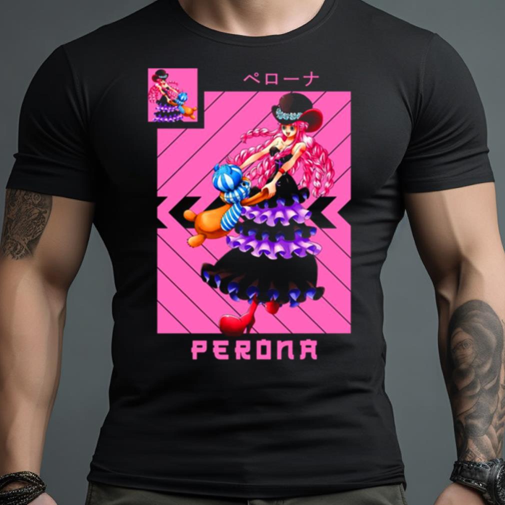 Pink Graphic One Piece Perona Shirt