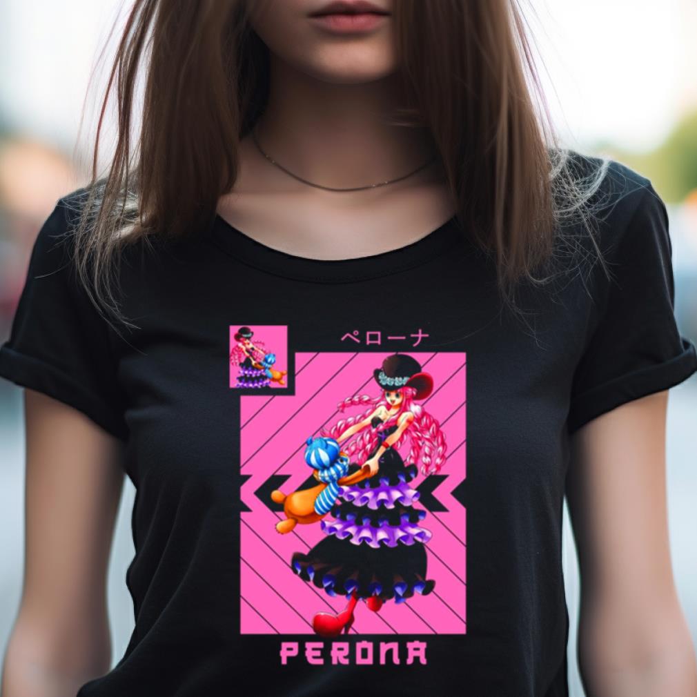 Pink Graphic One Piece Perona Shirt Pink Graphic One Piece Perona Shirt