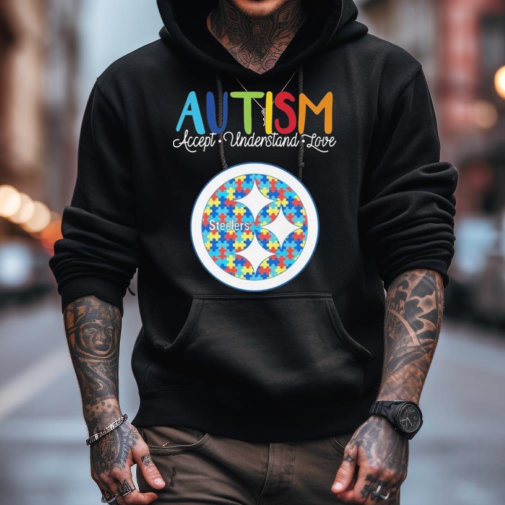 Pittsburgh Steelers Autism Accept Understand Love 2023 Shirt Pittsburgh Steelers Autism Accept Understand Love 2023 Shirt