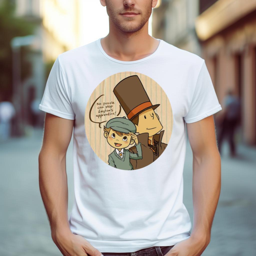 Professeur Layton And Cute Luke Shirt