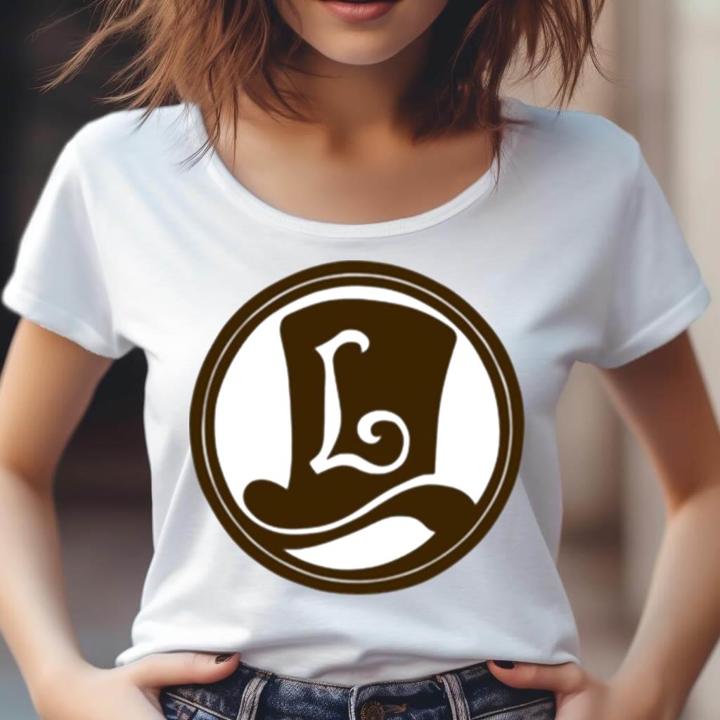 Professor Layton Stamp Rounded Shirt Professor Layton Stamp Rounded Shirt