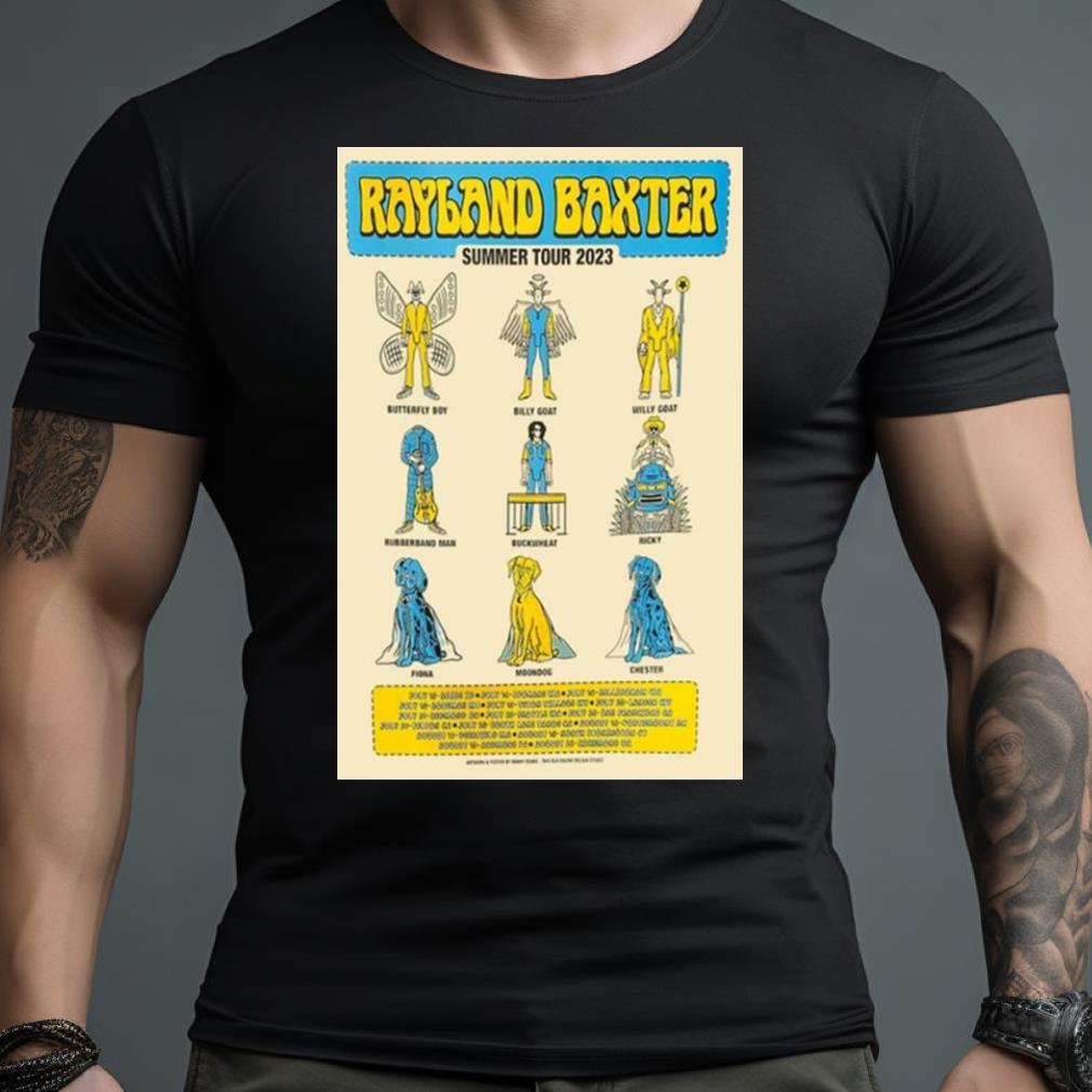 Rayland Baxter Summer 2023 Poster Shirt