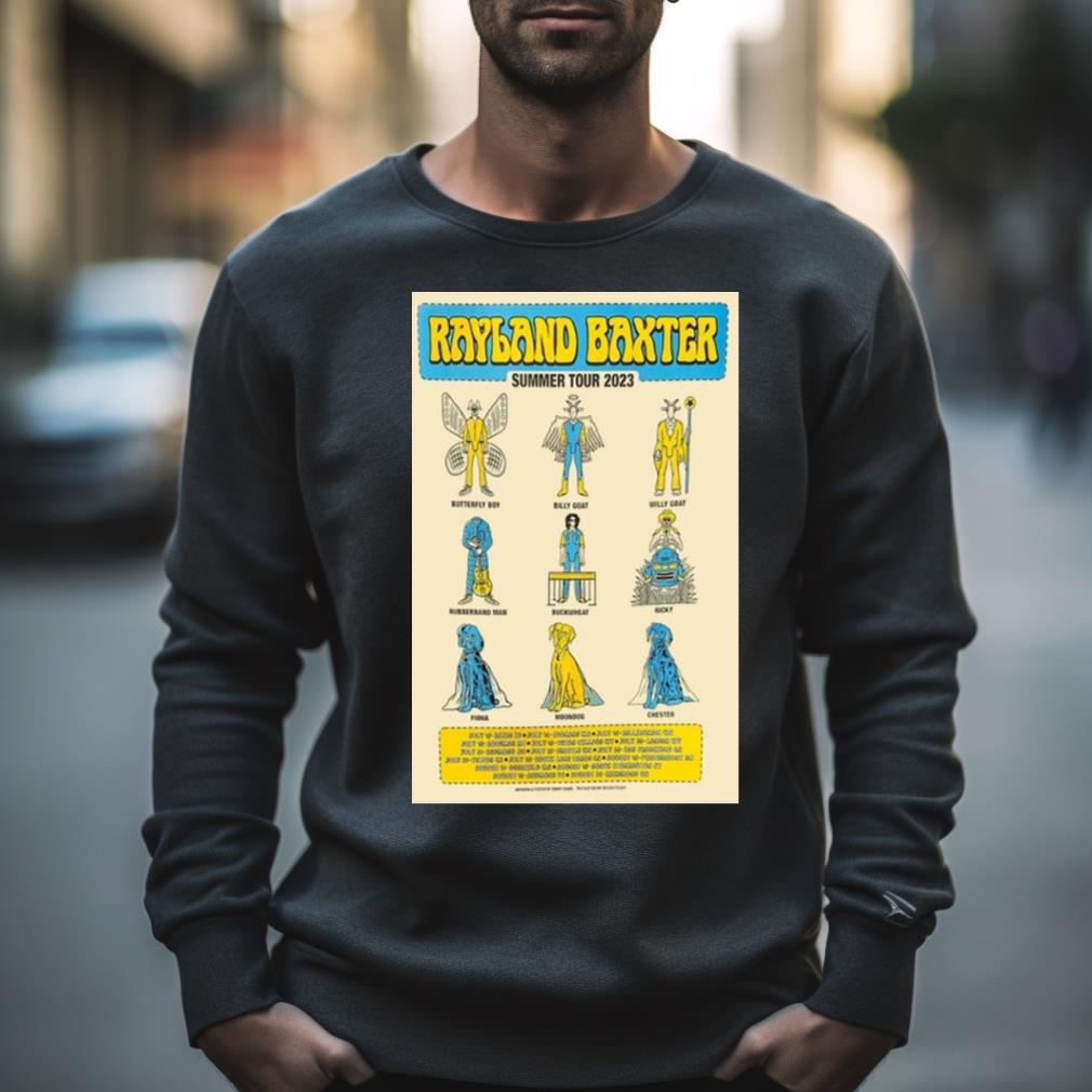 Rayland Baxter Summer 2023 Poster Shirt
